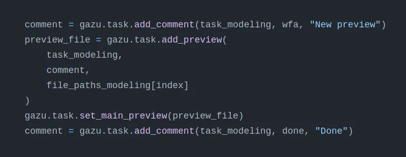 Save development time with a clean API